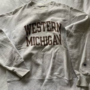 Western Michigan crew neck